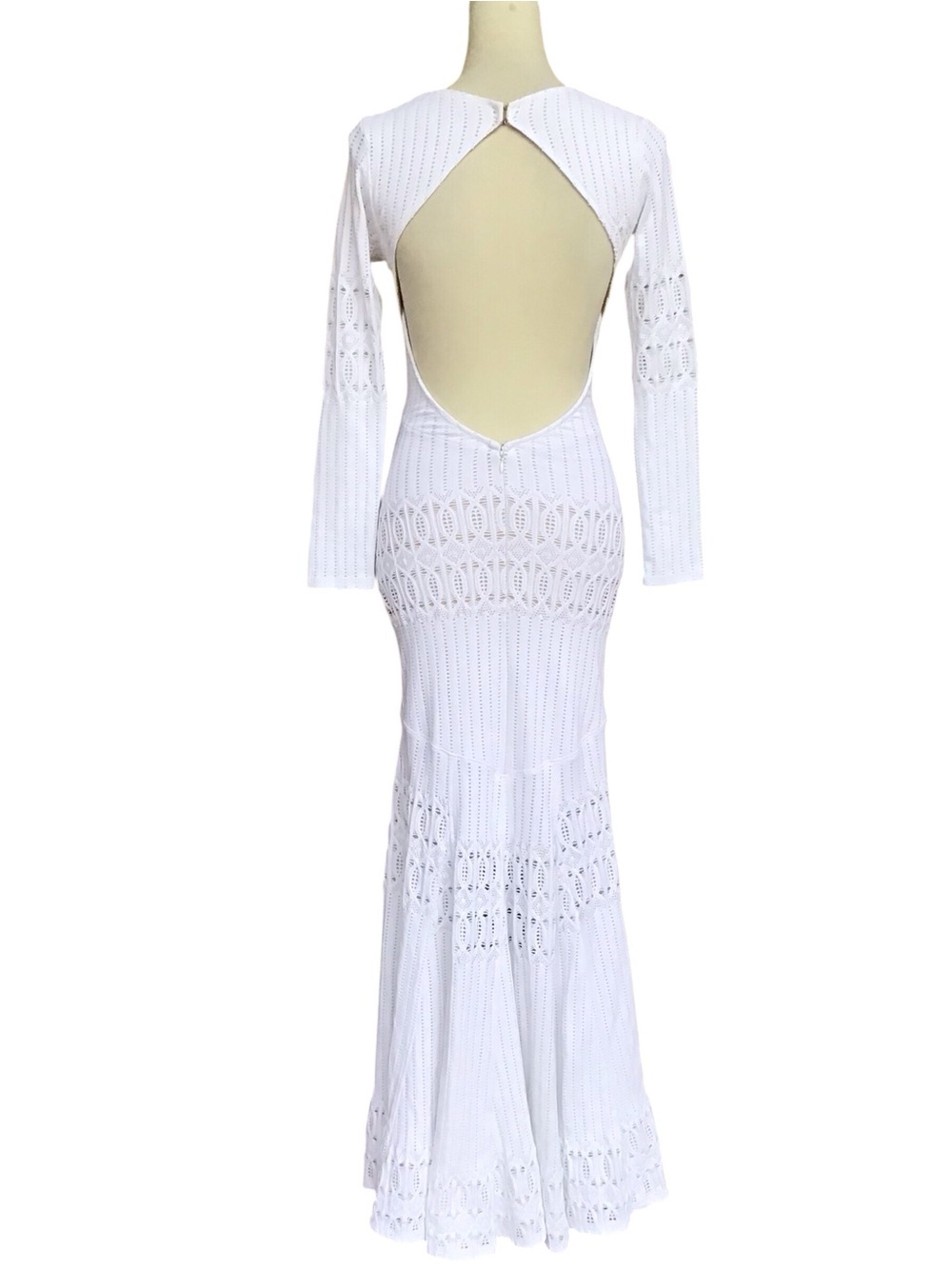 Sky White Maxi Dress